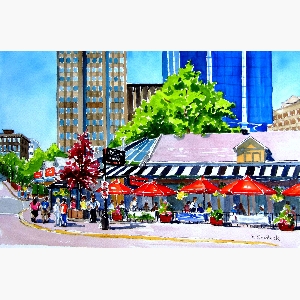 Waterfront Promenade, Halifax $30.00 (8 x 10 inches in size)